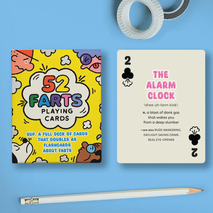 Hachette Book Group - Workman Games 52 Farts Playing Cards for Kids