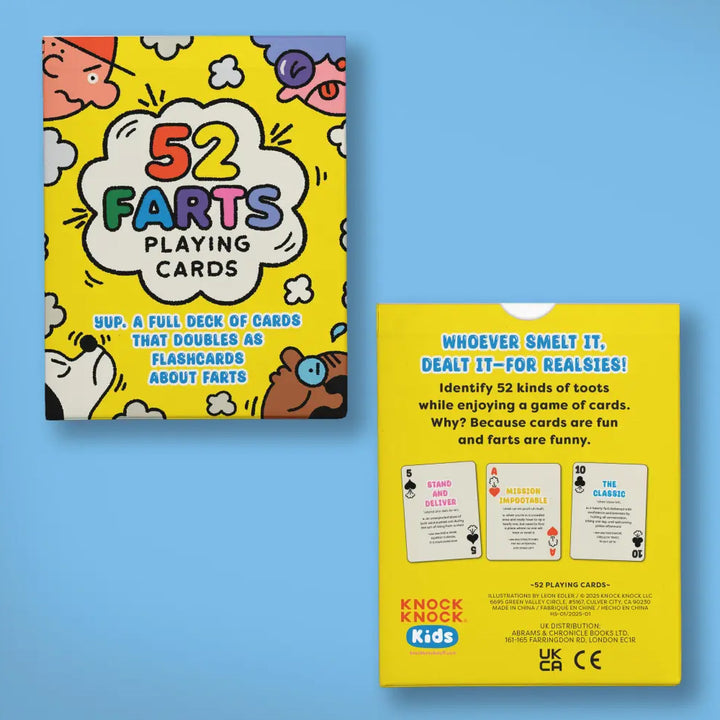Hachette Book Group - Workman Games 52 Farts Playing Cards for Kids