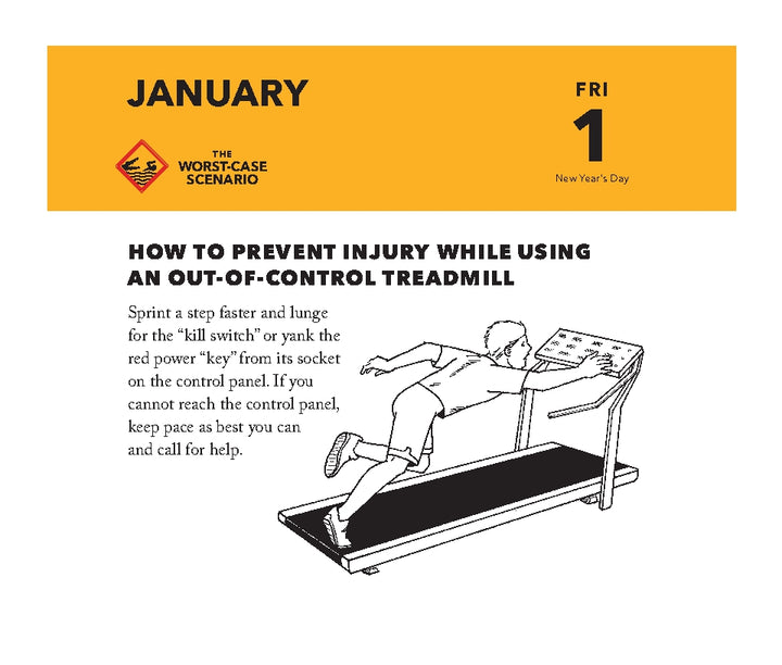 Hachette - Chronicle Books Books 2027 Daily Calendar: Worst-Case Scenario