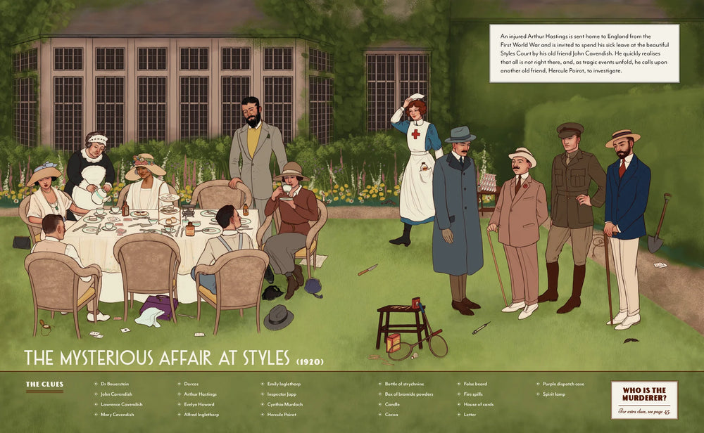 Hachette - Chronicle Books Books Agatha Christie Seek-and-Find