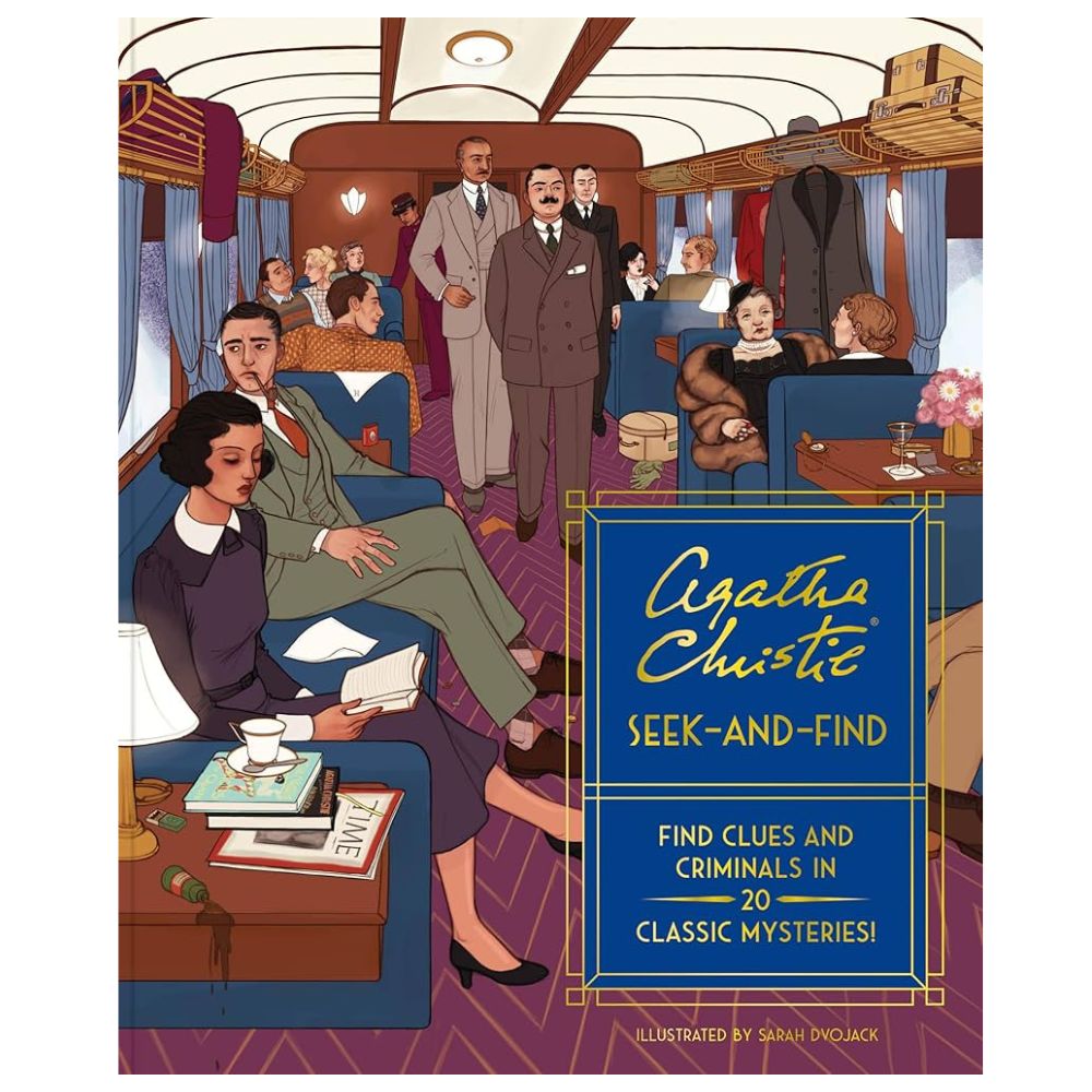 Hachette - Chronicle Books Books Agatha Christie Seek-and-Find