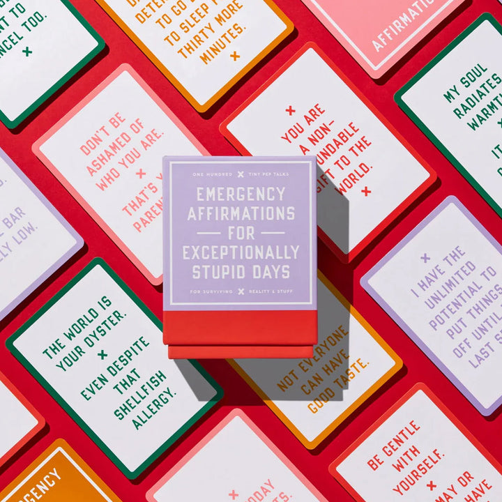 Hachette - Chronicle Books Books Emergency Affirmations for Exceptionally Stupid Days