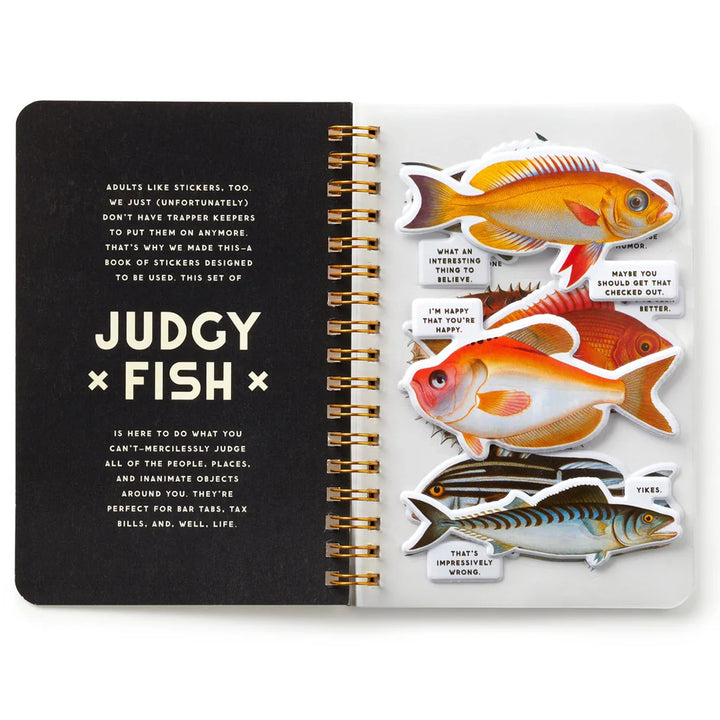 Hachette - Chronicle Books Books Judgy Fish Sticker Book
