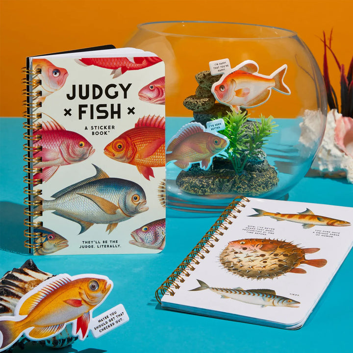 Hachette - Chronicle Books Books Judgy Fish Sticker Book