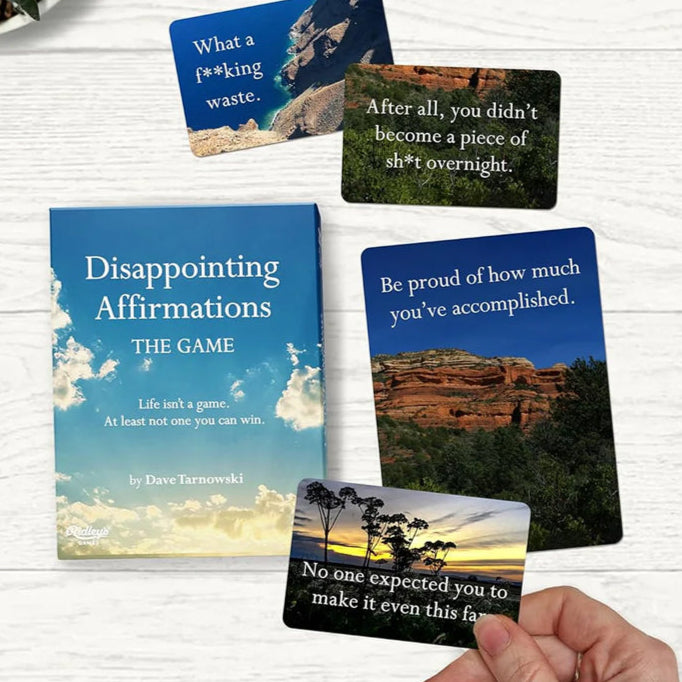 Hachette - Chronicle Books Games Disappointing Affirmations Game