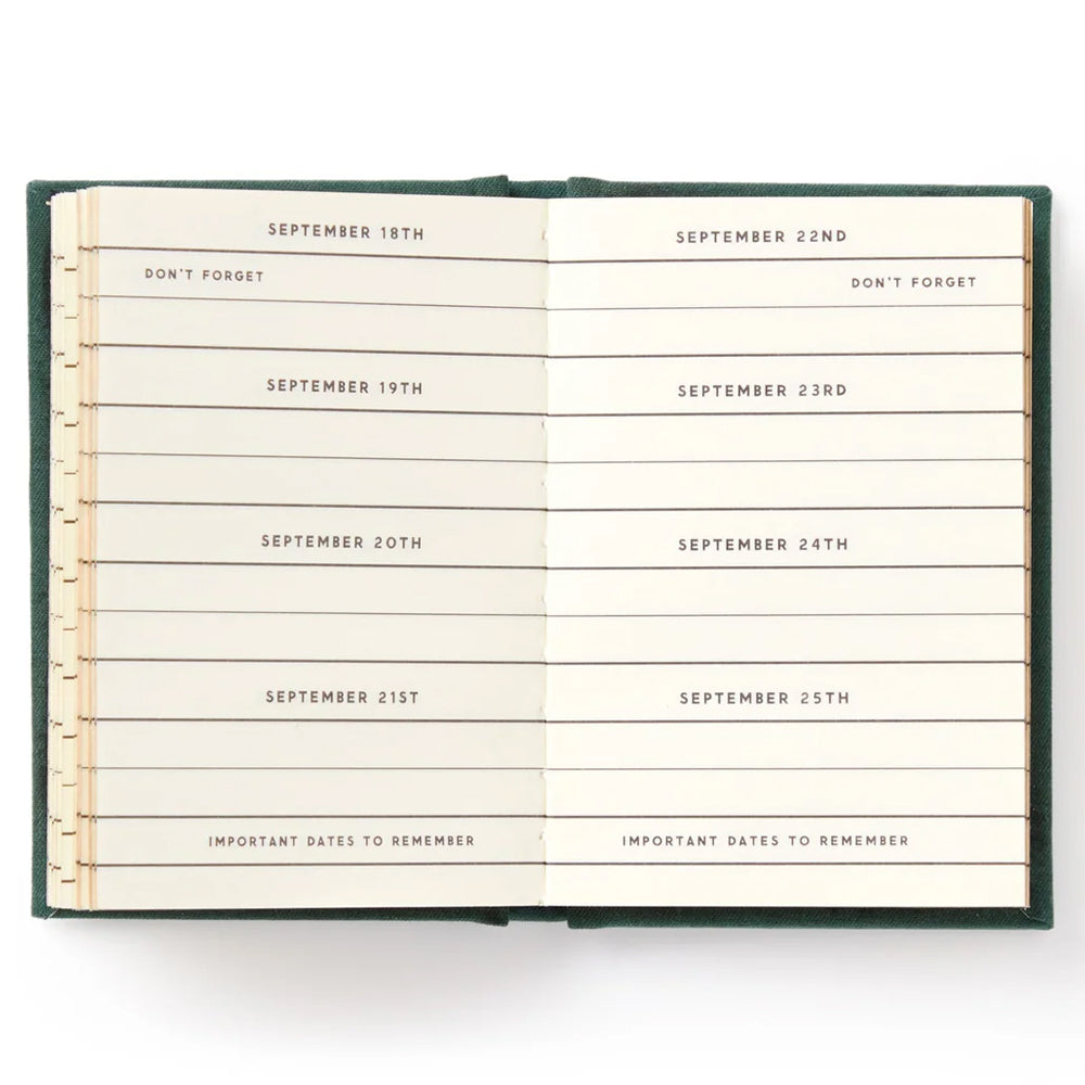 Hachette - Chronicle Books Journals & Notebooks Dates People Get Mad If I Forget - Tiny Diary