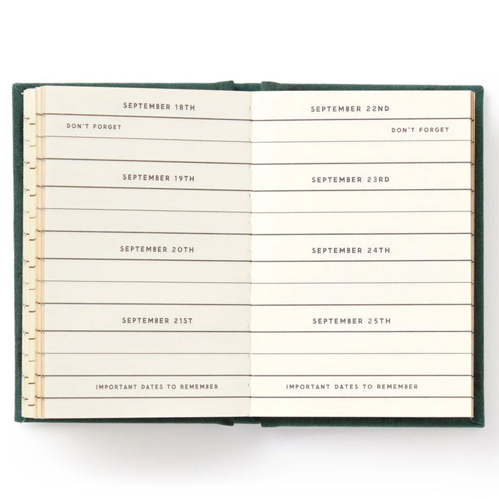 Hachette - Chronicle Books Journals & Notebooks Dates People Get Mad If I Forget - Tiny Diary