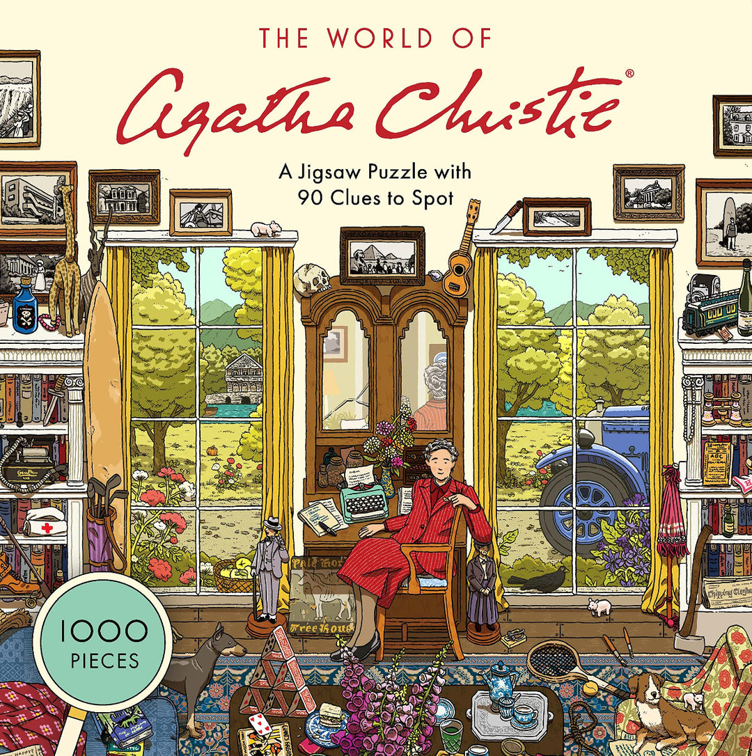 Hachette - Chronicle Books Puzzles World of Agatha Christie   1000 pc puzzle