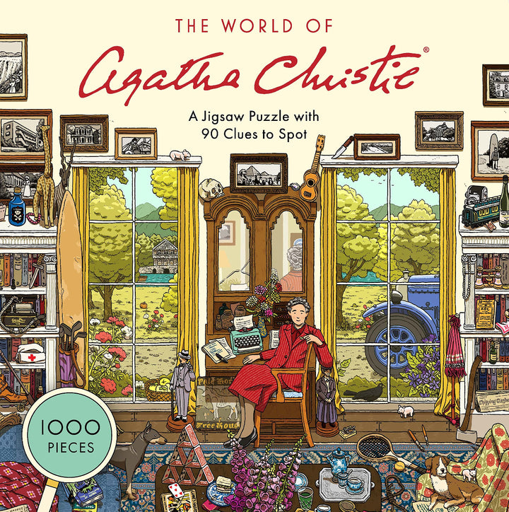 Hachette - Chronicle Books Puzzles World of Agatha Christie   1000 pc puzzle