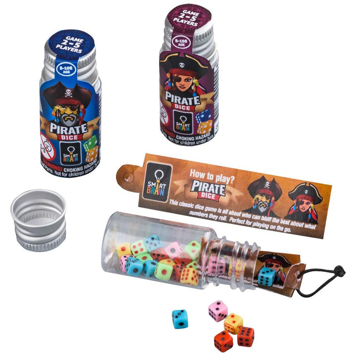 Heebie Jeebies Games Pirate Dice - one randomly selected style