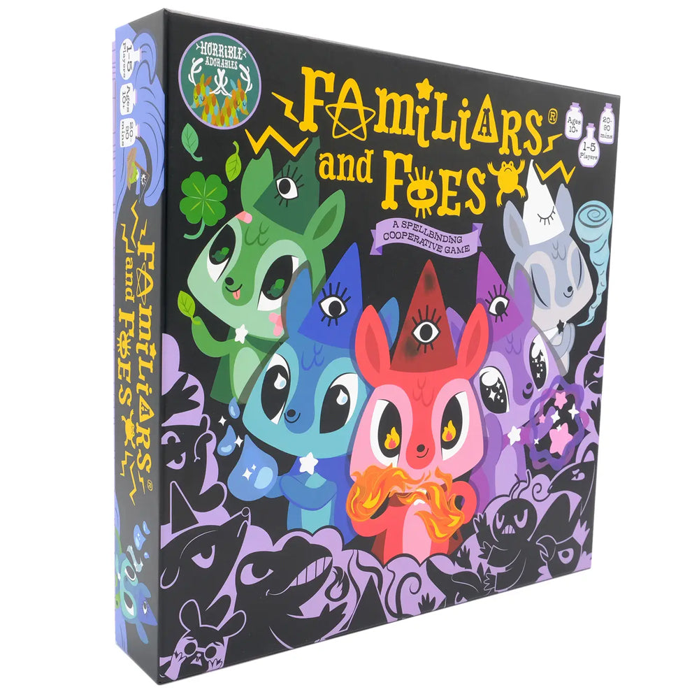 Horrible Adorables Games Familiars and Foes Cooperative Board Game