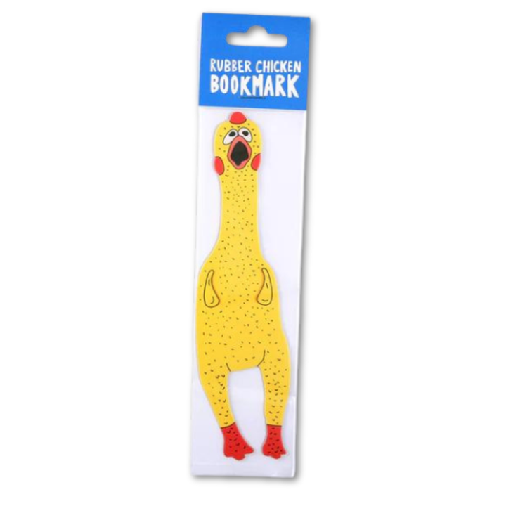 Humdrum Paper Office Goods Rubber Chicken Die Cut Book Mark