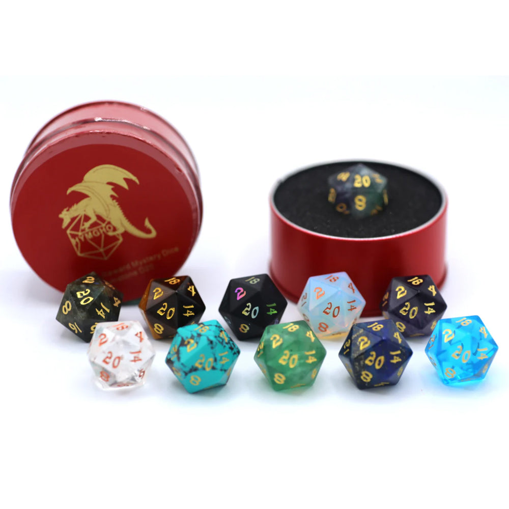 HYMGHO Wholesale GAMES Gemstone Mystery D20 (includes 1 die)