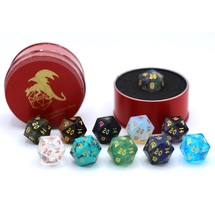 HYMGHO Wholesale GAMES Gemstone Mystery D20 (includes 1 die)