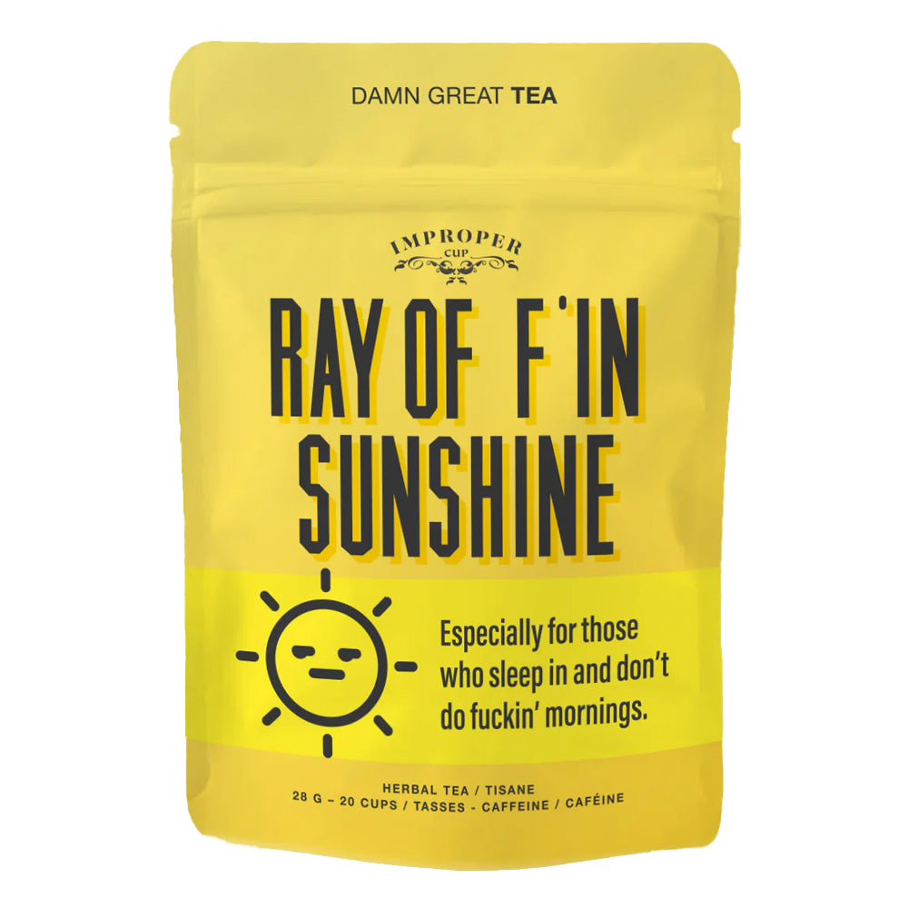Improper Cup CANDY Ray Of F'in Sunshine Damn Great Tea