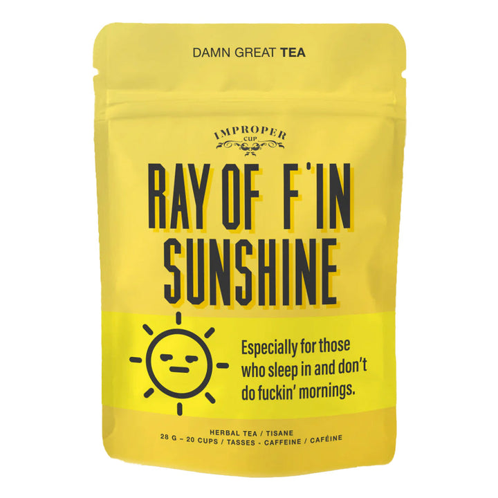 Improper Cup CANDY Ray Of F'in Sunshine Damn Great Tea