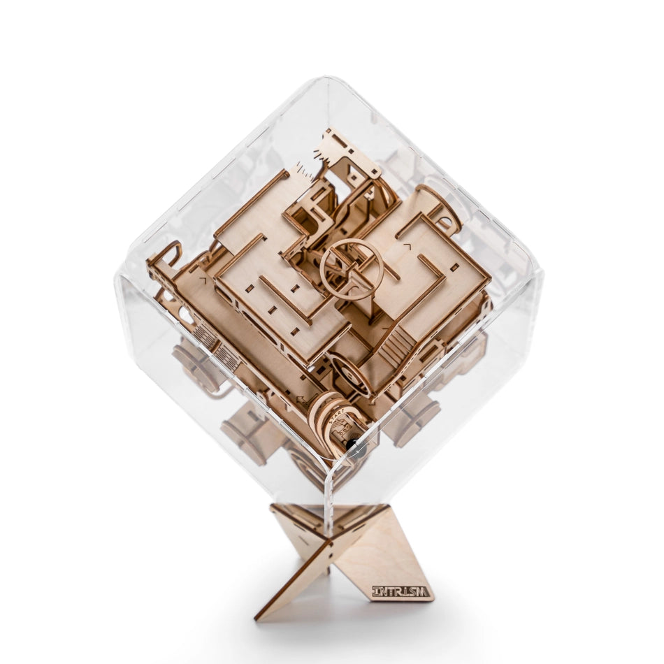 Intrism Arts & Crafts Intrism 3D Marble Labyrinth Assembly Kit
