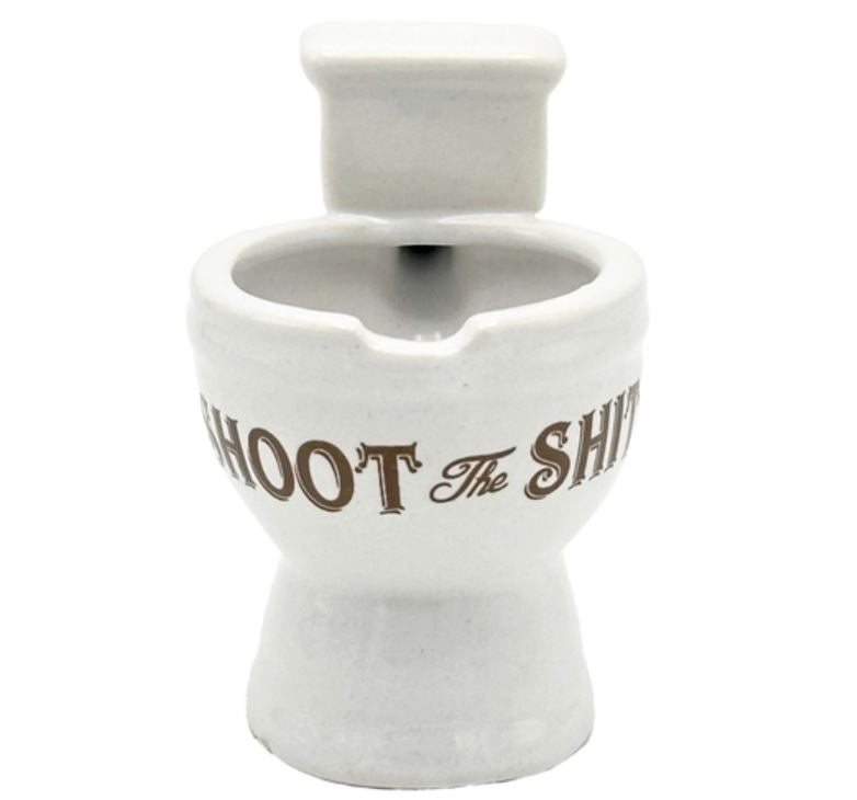 Island Dogs Drinkware & Mugs Shoot the Shit Toilet Shot