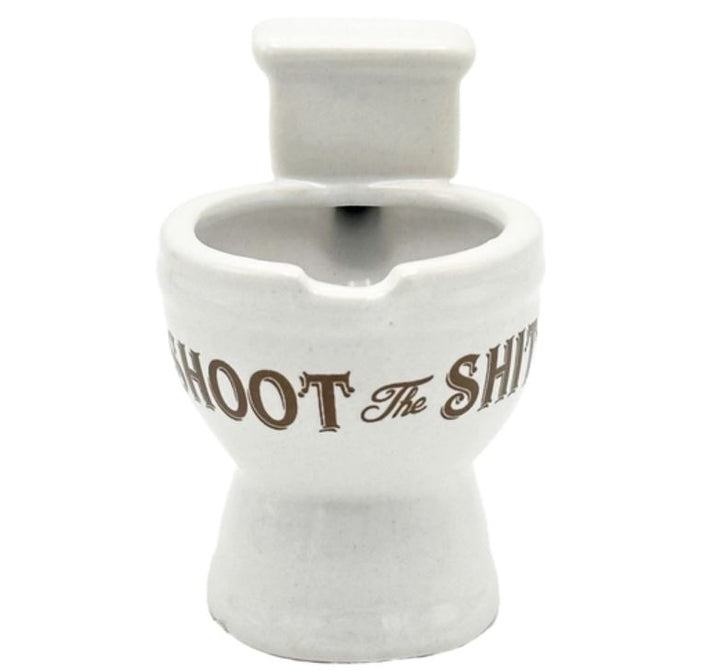 Island Dogs Drinkware & Mugs Shoot the Shit Toilet Shot