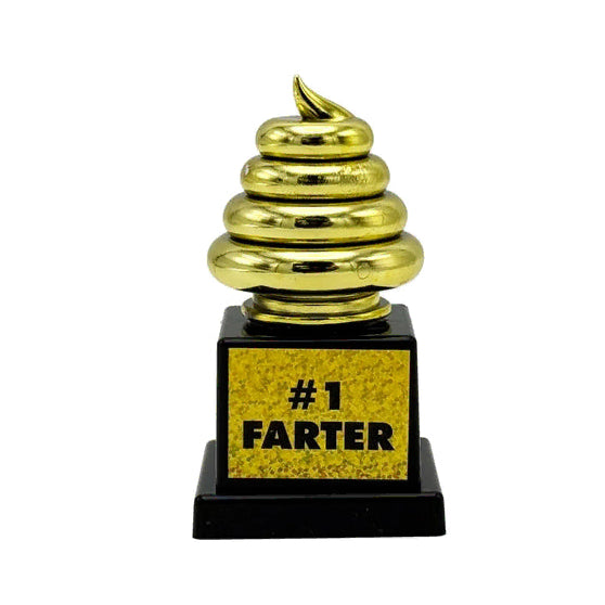 Island Dogs Funny Novelties #1 Farter Trophy