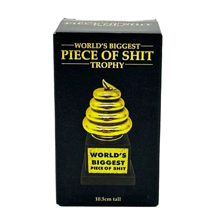 Island Dogs Toy Novelties World's Biggest Piece of Shit Trophy