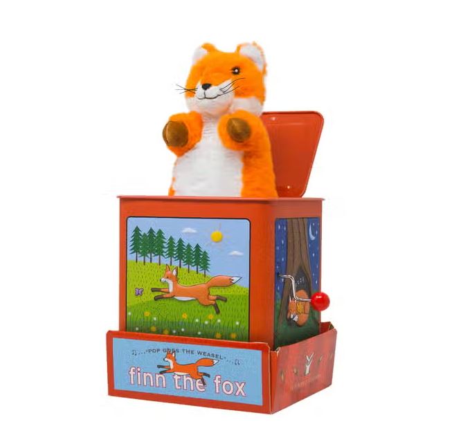 Jack Rabbit CReations Toy Infant & Toddler Fox Jack in the Box