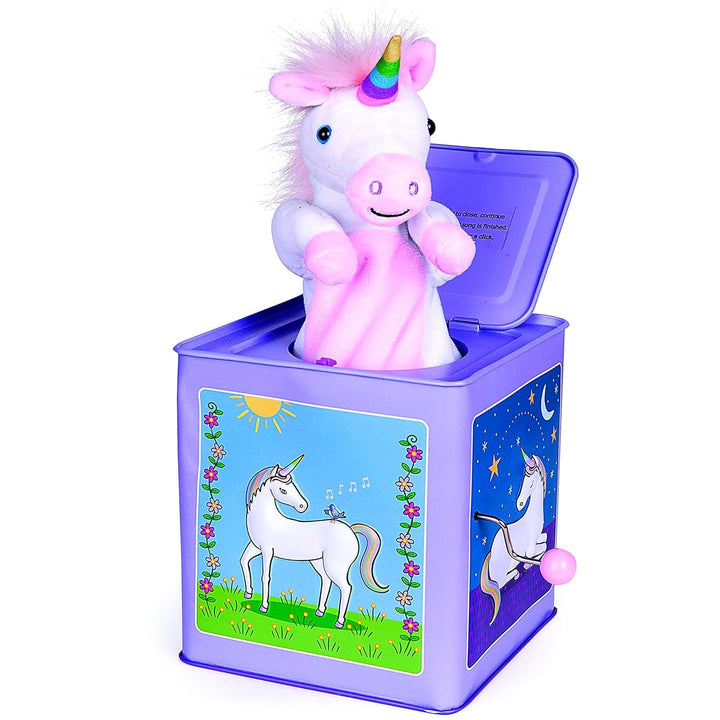 Jack Rabbit CReations Toy Infant & Toddler Unicorn Jack in the Box