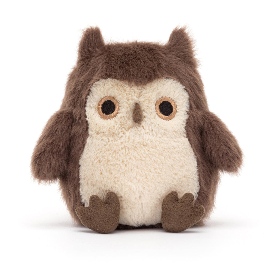 Jellycat Toy Stuffed Plush Brown Jellycat Owling