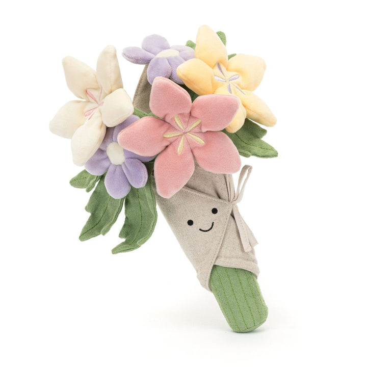 Jellycat Toy Stuffed Plush Jellycat Amuseable Bouquet of Flowers