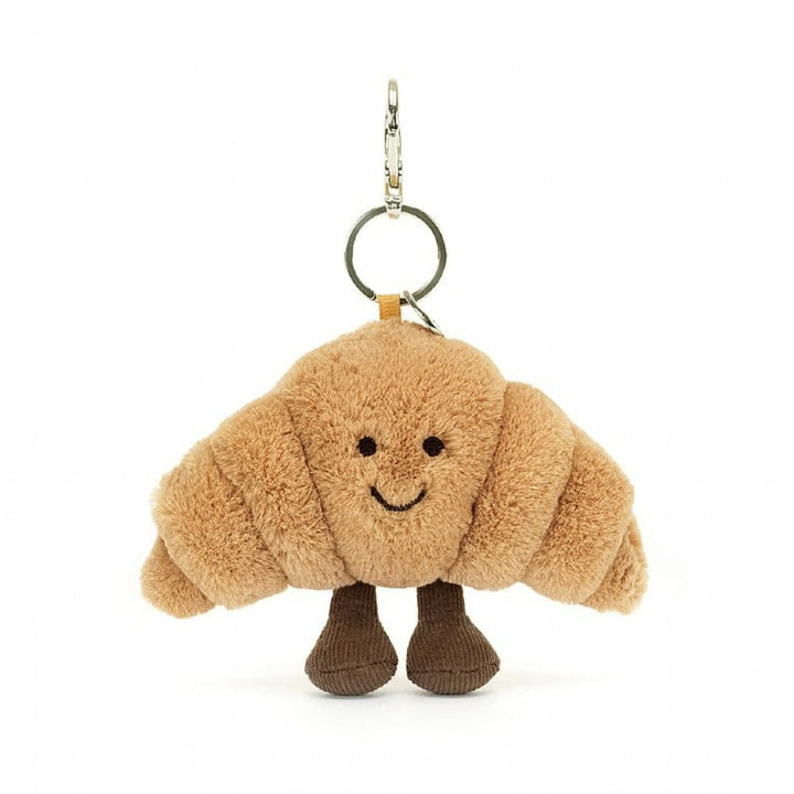 Jellycat Toy Stuffed Plush Jellycat Amuseable Croissant Bag Charm