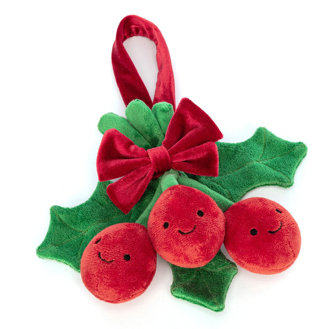 Jellycat Toy Stuffed Plush Jellycat Amuseable Red Holly