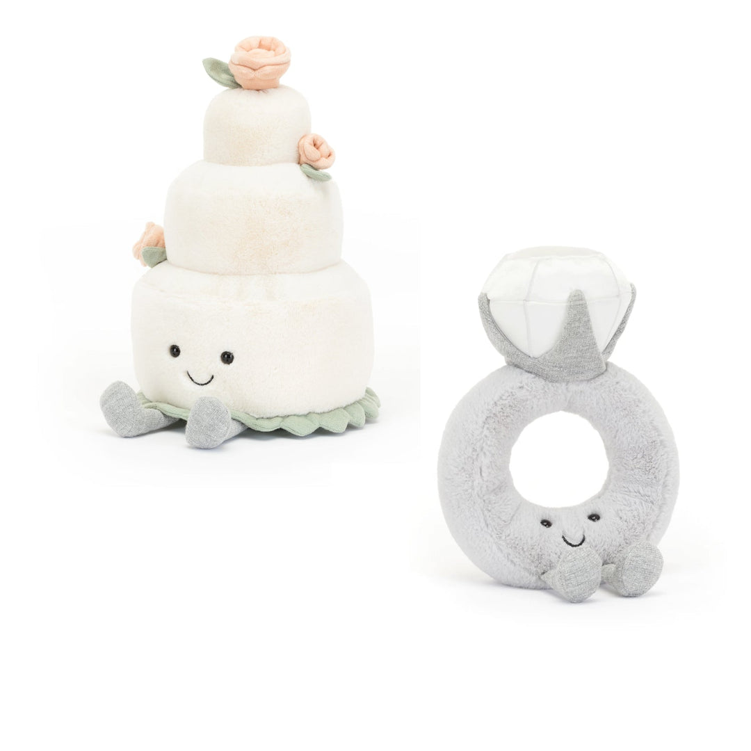 Jellycat Toy Stuffed Plush Jellycat Amuseable Wedding