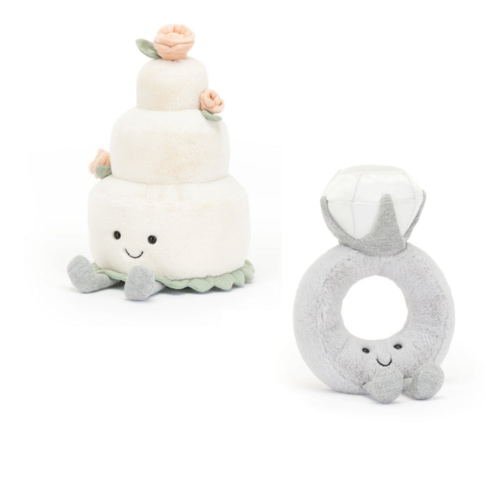 Jellycat Toy Stuffed Plush Jellycat Amuseable Wedding