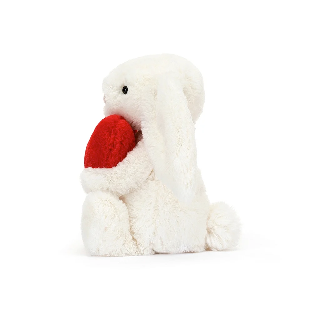 Jellycat Toy Stuffed Plush Jellycat Bashful Red Love Heart Bunny