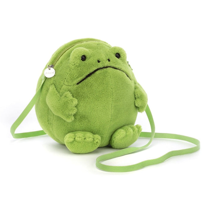 Jellycat Toy Stuffed Plush Jellycat Ricky Rain Frog Bag
