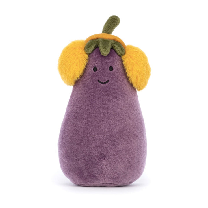 Jellycat Toy Stuffed Plush Jellycat Toastie Vivacious Eggplant