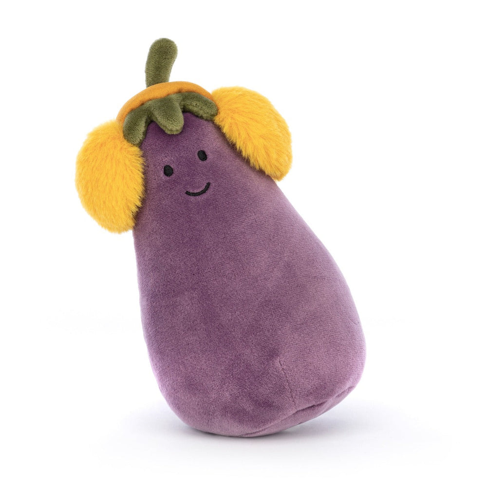 Jellycat Toy Stuffed Plush Jellycat Toastie Vivacious Eggplant