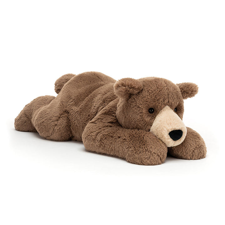 Jellycat Toy Stuffed Plush Jellycat Woody Bear (Lying Pose)