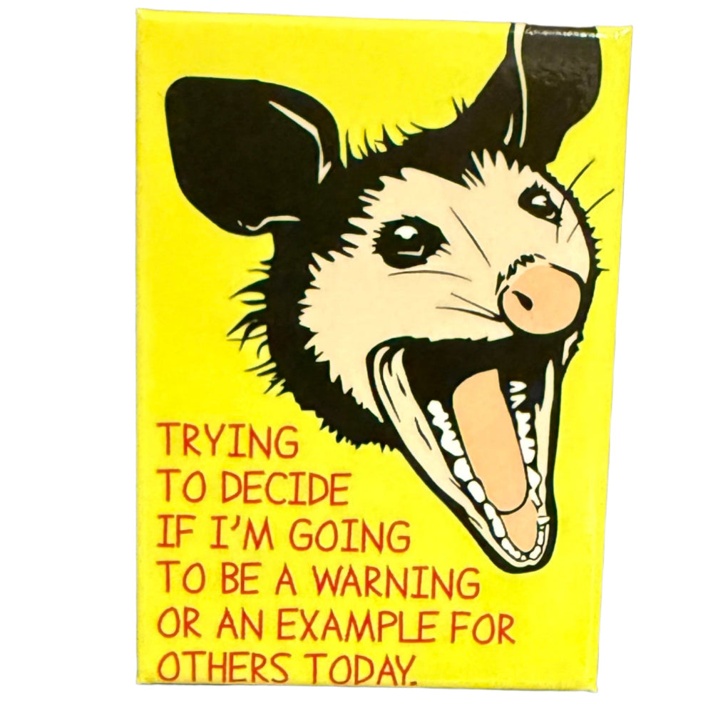 Kalan LP Magnets & Stickers Be a Warning or Example Possum Jumbo Magnet