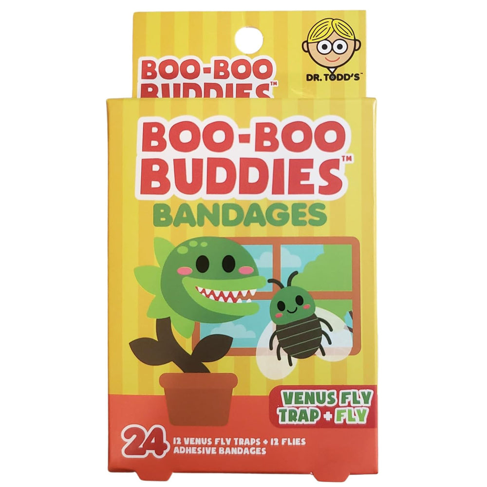 Flying Critters Boo Boo Boo Buddies Bandages - Venus Fly Trap + Fly – Off the Wagon Shop