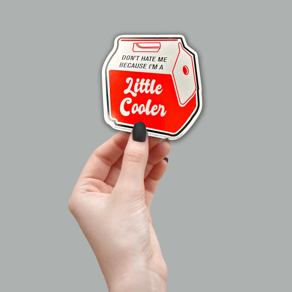 Kalan LP Magnets & Stickers Don't Hate Me Because I'm A Little Cooler Die-Cut Sticker