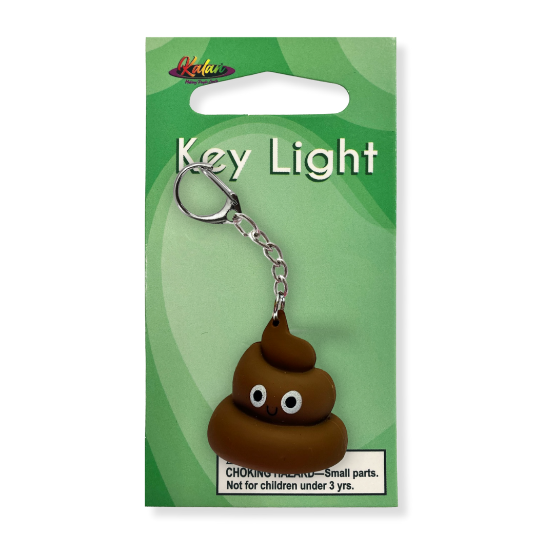 Kalan LP Toy Novelties Poop Keychain & Light
