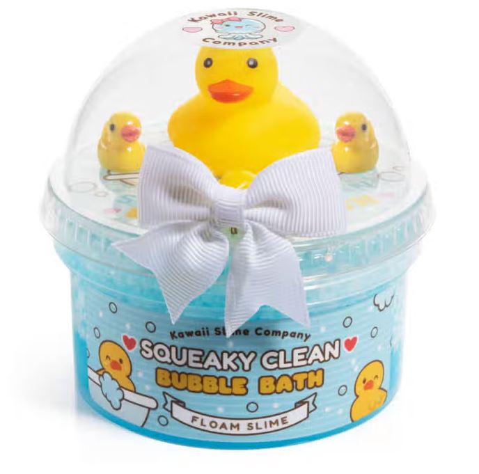 Kawaii Slime Company Toy Novelties Squeaky Clean Bubble Bath Floam Kawaii Slime