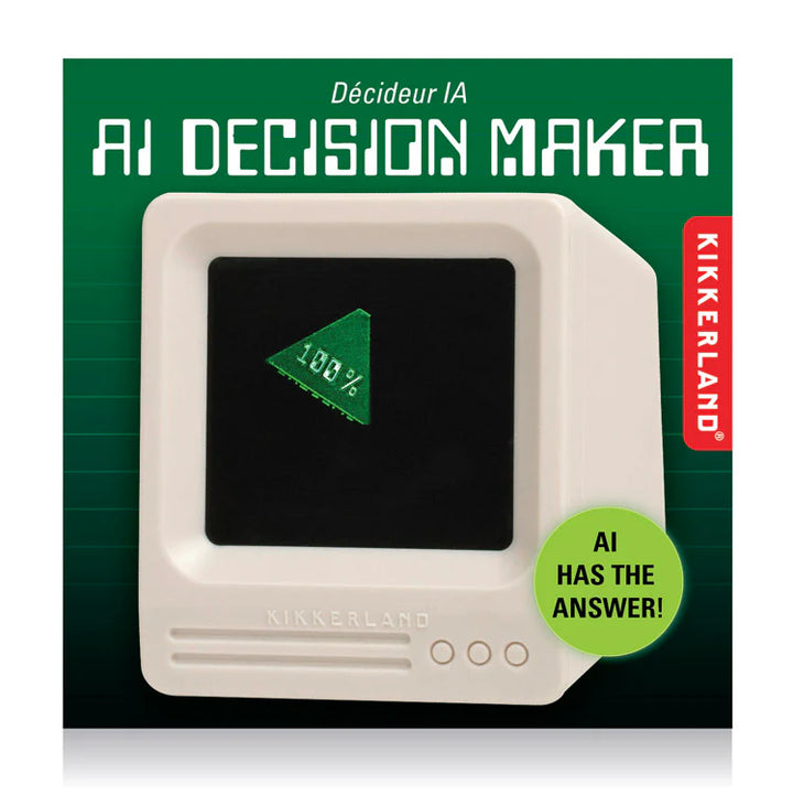 KIKKERLAND Funny Novelties AI Decision Maker