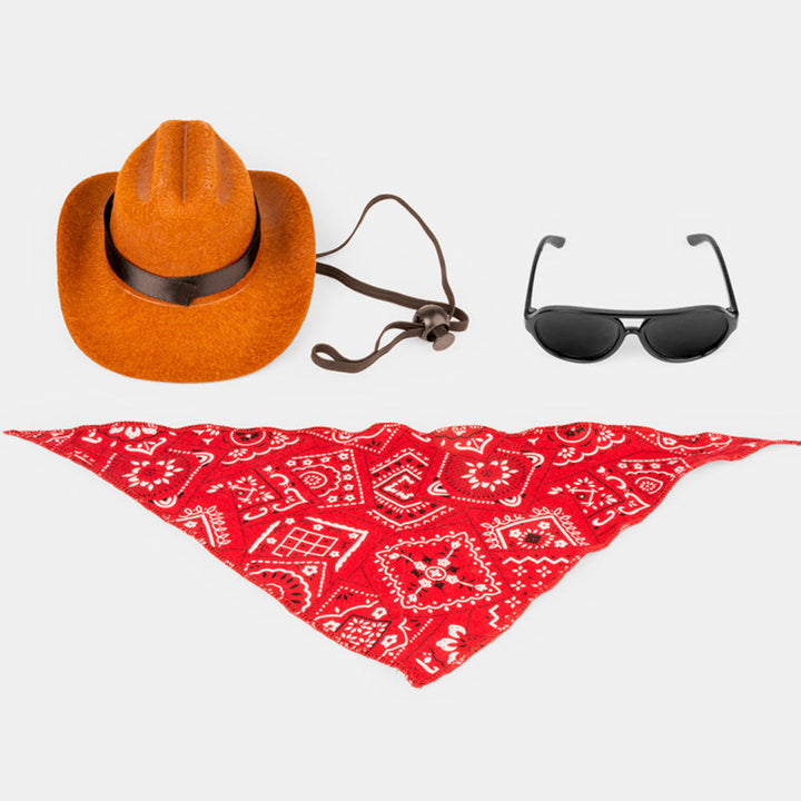 KIKKERLAND Funny Novelties Kitty Western Prop Kit