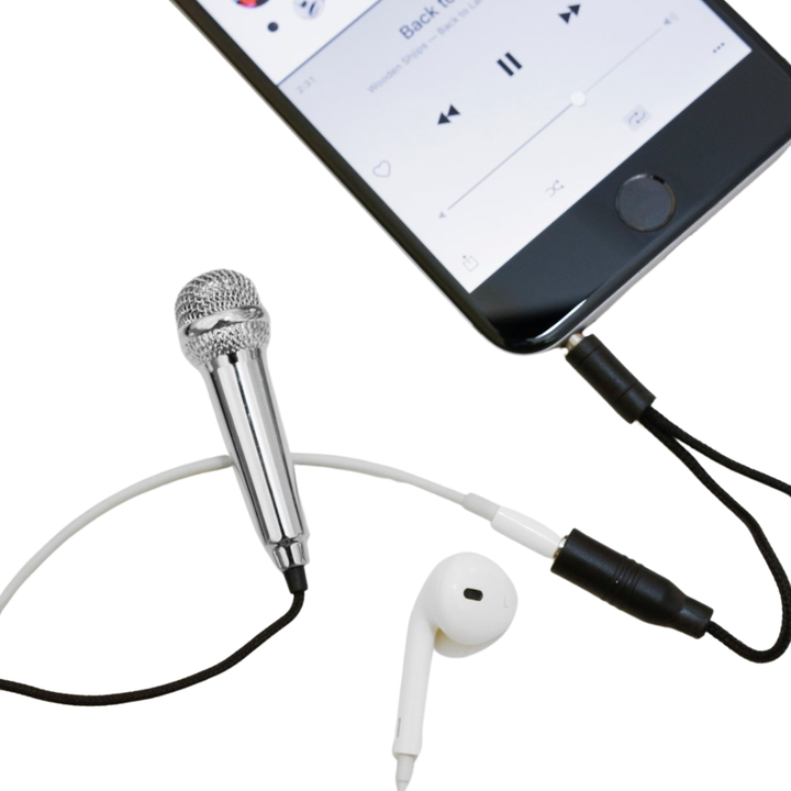 KIKKERLAND Home Electronics + Related Mini Karaoke Microphone