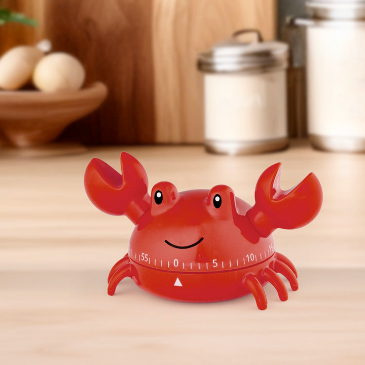 KIKKERLAND Kitchen & Table Crab Kitchen Timer