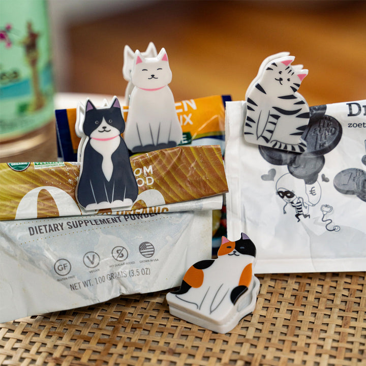 KIKKERLAND Kitchen & Table Kitty Bag Clips