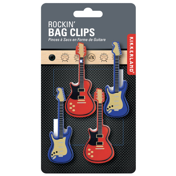 KIKKERLAND Kitchen & Table Rockin' Bag Clips