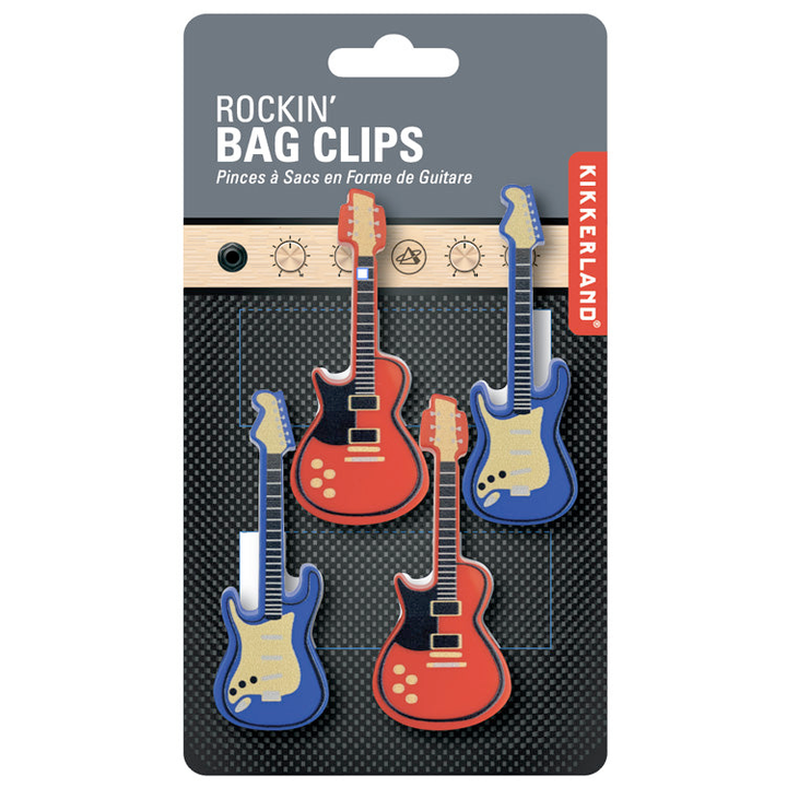 KIKKERLAND Kitchen & Table Rockin' Bag Clips
